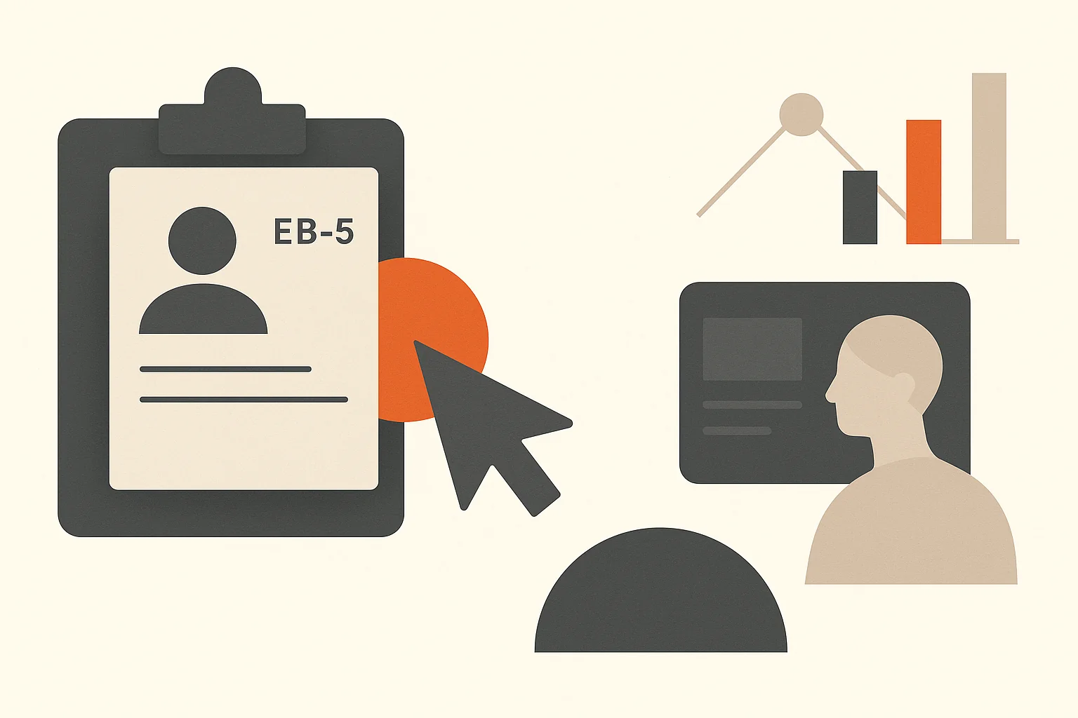 How do immigration firms market EB-5 investor visas to high-net-worth clients without burning budget on unqualified leads?