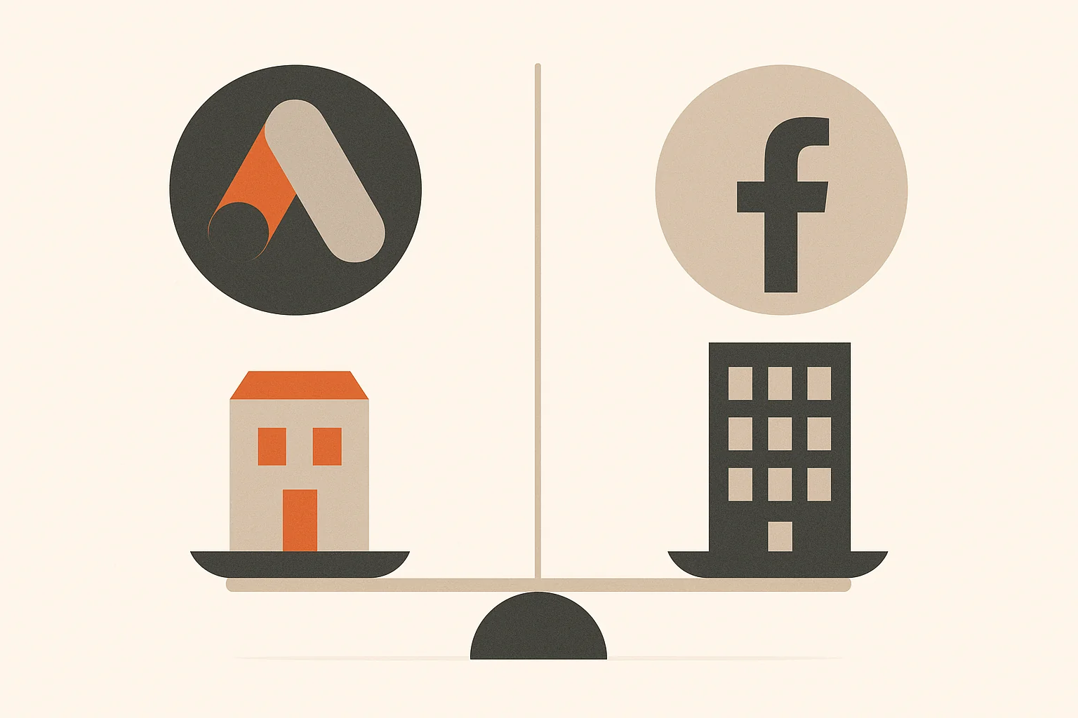 Google Ads vs. Facebook Ads for Commercial Real Estate: Which Channel Closes Bigger Deals?